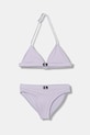Calvin Klein Jeans detské dvojdielne plavky fialová KY0KY00092.PPY2