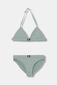 Calvin Klein Jeans detské dvojdielne plavky zelená KY0KY00092.PPY2