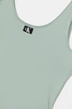 Dziewczynka Calvin Klein Jeans strój kąpielowy jednoczęściowy dziecięcy KY0KY00099.PPY2 zielony