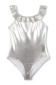 Dječji jednodijelni kupaći kostim Michael Kors mekana srebrna R30556