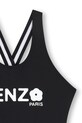 Dievča Jednodielne detské plavky Kenzo Kids K61789.156 čierna