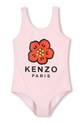 Jednodielne detské plavky Kenzo Kids bez kostíc ružová K61864.114.150