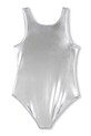 Dievča Jednodielne detské plavky Karl Lagerfeld Z31114.114.150 strieborná