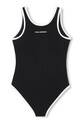 Karl Lagerfeld jednoczęściowy strój kąpielowy dziecięcy Z31113.114.150 czarny SS26