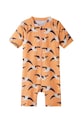 Reima kombinezon plażowy dziecięcy Atlantti UV 50+ pomarańczowy 5200131C.G.PPY2