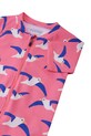 Reima kombinezon plażowy dziecięcy Atlantti UV 50+ różowy 5200131C.G.PPY2