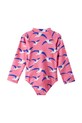 Reima costum de baie dintr-o singură piesă pentru copii Pihlis UV 50+ 5200417B.PPY2 roz SS26