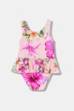 Guess strój kąpielowy jednoczęściowy niemowlęcy A6GZ00.MC052.PPY2.M różowy SS26