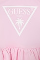 Dziewczynka Guess strój kąpielowy jednoczęściowy niemowlęcy A6GZ01.KCA60.PPY2.M różowy