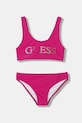 Guess strój kąpielowy dwuczęściowy dziecięcy różowy J6GZ28.KCA60.PPY2.M