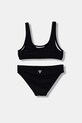 Guess strój kąpielowy dwuczęściowy dziecięcy J6GZ28.KCA60.PPY2.M czarny SS26