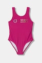 Guess strój kąpielowy jednoczęściowy dziecięcy różowy J6GZ29.KCA60.PPY2.M