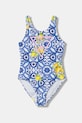 Guess strój kąpielowy jednoczęściowy dziecięcy niebieski J6GZ32.MC052.PPY2.M