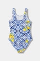 Guess strój kąpielowy jednoczęściowy dziecięcy J6GZ32.MC052.PPY2.M niebieski SS26