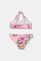 Guess strój kąpielowy dwuczęściowy dziecięcy J6GZ34.MC052.PPY2.M różowy SS26