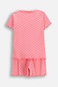Dětské bavlněné pyžamo Coccodrillo WC6448210PJS růžová SS26