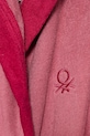 Dziewczynka United Colors of Benetton szlafrok frotte dziecięcy bawełniany 64PDR8001.G.G.Stagional różowy
