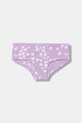 United Colors of Benetton figi dziecięce bawełniane z elastanem 3-pack fioletowy 31LV0S031.G.Stagionale