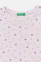 Dziewczynka United Colors of Benetton piżama dwuczęściowa dziecięca bawełniana 3OJC0P09Z.G.Stagionale fioletowy
