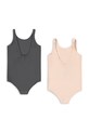 Konges Sløjd strój kąpielowy jednoczęściowy dziecięcy 2 PACK MARVA SWIMSUIT KS105223.PPY2 beżowy SS26