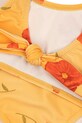 Момиче Konges Sløjd бански от две части за деца ABRIA BIKINI GRS KS105240.PPY2 жълт