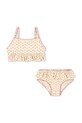 Konges Sløjd dvojdielne plavky detské GINA BIKINI GRS KS105399.PPY2 béžová SS26