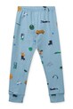 Chłopiec Liewood piżama dziecięca Wilhelm Printed Pyjamas Set LW20674.PPY2 niebieski