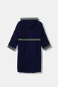 United Colors of Benetton szlafrok frotte dziecięcy bawełniany 64PDR8001.G.Stagionale granatowy SS26