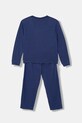 United Colors of Benetton piżama dwuczęściowa dziecięca bawełniana 30960P09U.G.Stagionale granatowy SS26