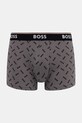 Odzież BOSS bokserki 3-pack 50554443 szary