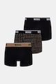 BOSS боксеры для мужчин из хлопка с эластаном Trunk 3P Power Desig 3 шт. чёрный 50554443