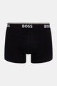BOSS боксеры для мужчин из хлопка с эластаном Trunk 3P Power Desig 3 шт. 50554443 чёрный SS26
