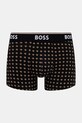 Одежда BOSS боксеры для мужчин из хлопка с эластаном Trunk 3P Power Desig 3 шт. 50554443 чёрный