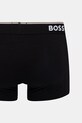 BOSS боксеры для мужчин из хлопка с эластаном Trunk 3P Power Desig 3 шт. 50554443 чёрный