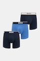BOSS bokserki 3-pack dzianina niebieski 50554694