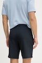 Abbigliamento BOSS pantaloncini loungewear da uomo Rib Shorts 50527391 blu navy