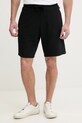Къс панталон BOSS Rib Shorts еластичен черен 50527391