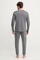 BOSS piżama Balance Long Set 50554773 szary SS26