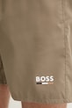BOSS szorty kąpielowe Swordfish zielony 50554613