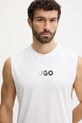 Odzież HUGO t-shirt plażowy RAY BEACH_TANK_LOOSE 50555581 biały