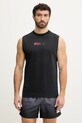 HUGO t-shirt plażowy RAY BEACH_TANK_LOOSE czarny 50555581