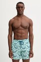 Vilebrequin szorty kąpielowe MOOREA drobny wzór turkusowy MOODB106