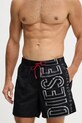 Diesel szorty kąpielowe SOCCER-41-D-CORE A20507.0QKBJ czarny SS26