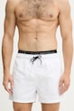 EA7 Emporio Armani pantaloni scurți de baie pentru bărbați AF21074.7M001689 alb SS26