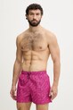 EA7 Emporio Armani pantaloni scurți de baie pentru bărbați roz AF24087.7M002094
