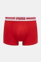 Puma bokserki Everyday Logo 2-pack 938476 czerwony SS26