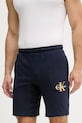 Calvin Klein Underwear pyžamové šortky pánske tmavomodrá LV00NM2973