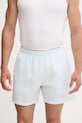 Calvin Klein Underwear pyžamové šortky pánské bavlněné modrá LV00NM3018