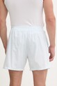 Oblečení Calvin Klein Underwear pyžamové šortky pánské bavlněné LV00NM3018 modrá
