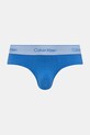 Odzież Calvin Klein Underwear slipy męskie bawełniane z elastanem 5-pack LV00NB4549 żółty